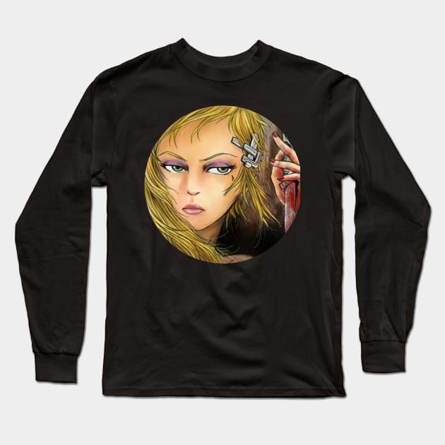 Murder Weapon Long Sleeve T-Shirt by Moonwing